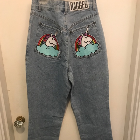 VERY RARE The Ragged Priest Unibum Jeans - Picture 3 of 4